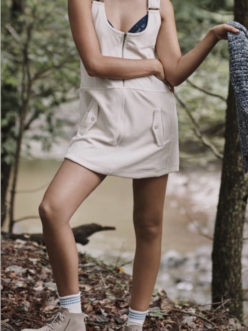 Daily Practice by Anthropologie Jockey Mini Corduroy Jumper Dress